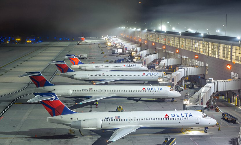 Delta Airlines TPE Terminal – Taiwan Taoyuan International Airport