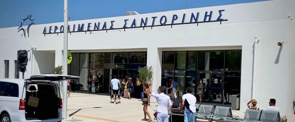 Lufthansa Airlines JTR Terminal – Santorini Airport